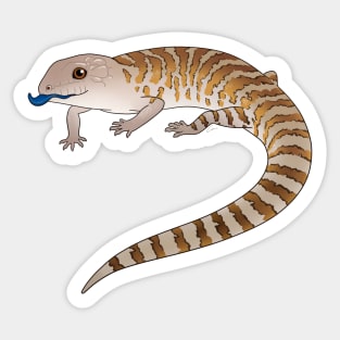 Blue Tongue Skink Sticker